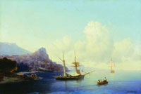 Гурзуф (И.К. Айвазовский, 1859 г.)
