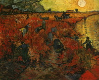 Красный виноградник (В. ван Гог, 1888 г.)