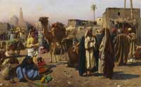 На арабском базаре (Франц Кослер)