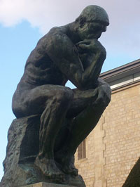 Мыслитель (Огюст Роден, 1880 — 1882 г.)